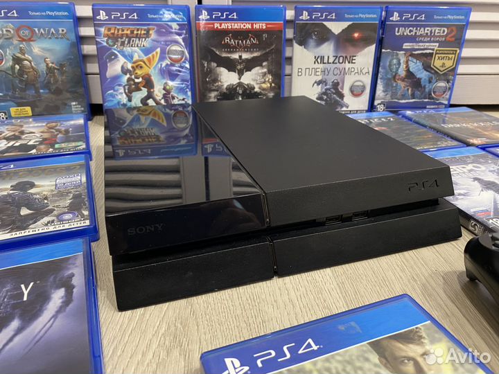 Sony PS4 +550игр +2дж