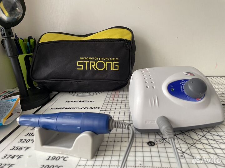 Фрезер для маникюра лампа в подарок