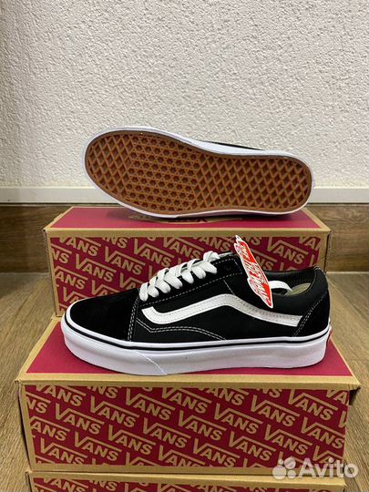 Кеды Vans Old Skool Black White