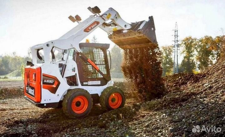 Услуги минипогрузчика Bobcat 530/175