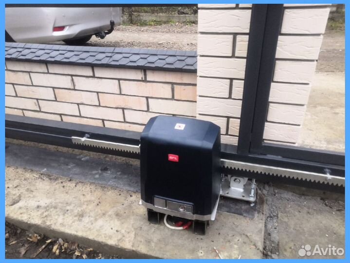 Откатные ворота под ключ