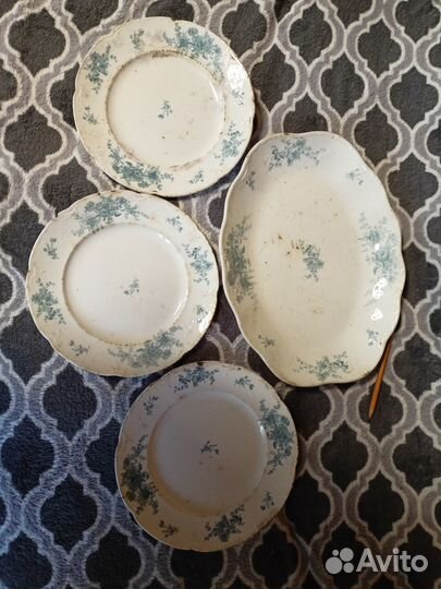 Тарелки товарищества Кузнецова