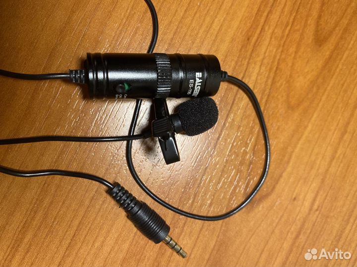 Микрофон петличный новый