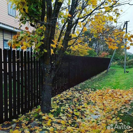 Забор под ключ
