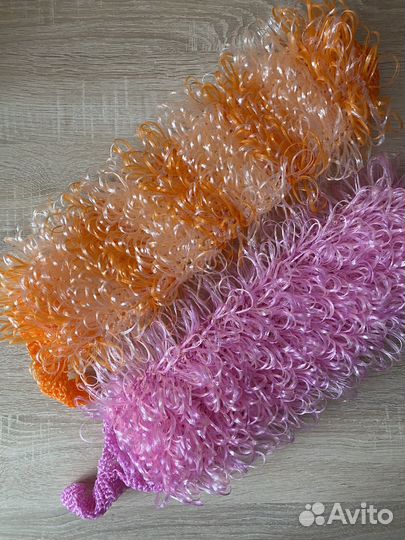 Мочалка ручной работы