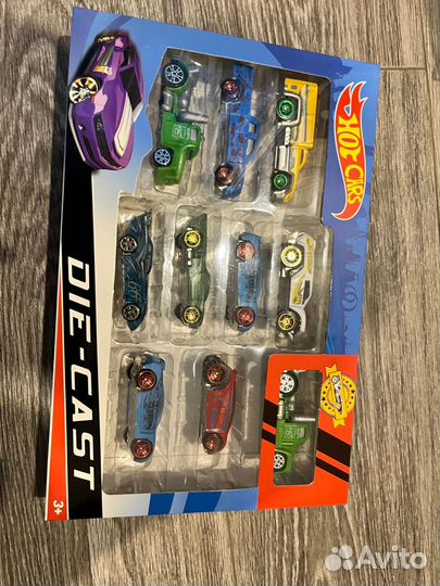 Набор хот вилс 5/10 машинок