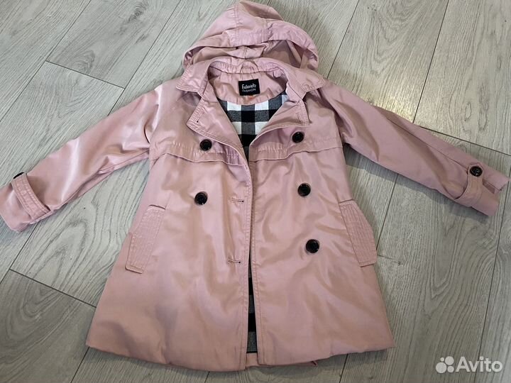 Пальто для девочки 116