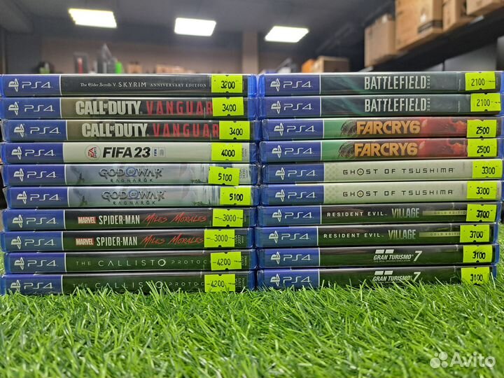 Новые диски для PS4 и PS5