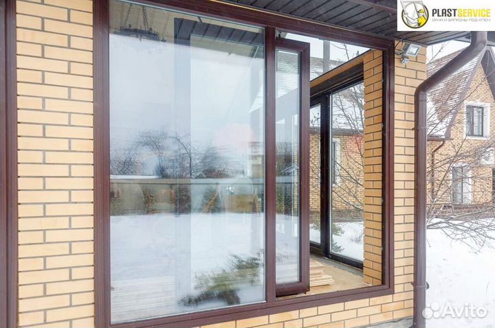 Окна пластиковые алюминиевые раздвижные двери
