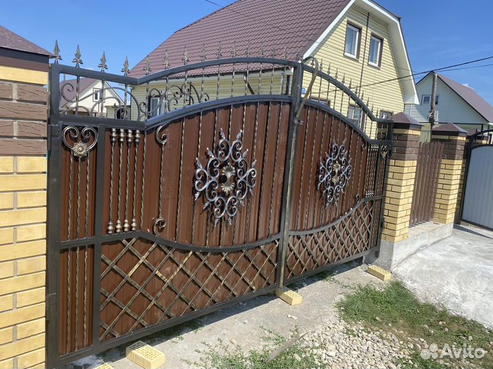 Кованые ворота и калитки