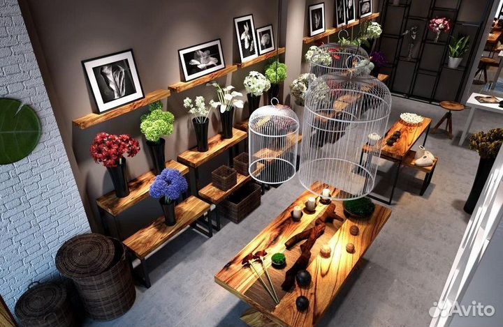 Прибыльный цветочный в юзао