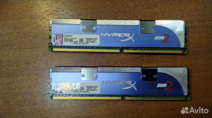 Оперативная память ddr2 2gb