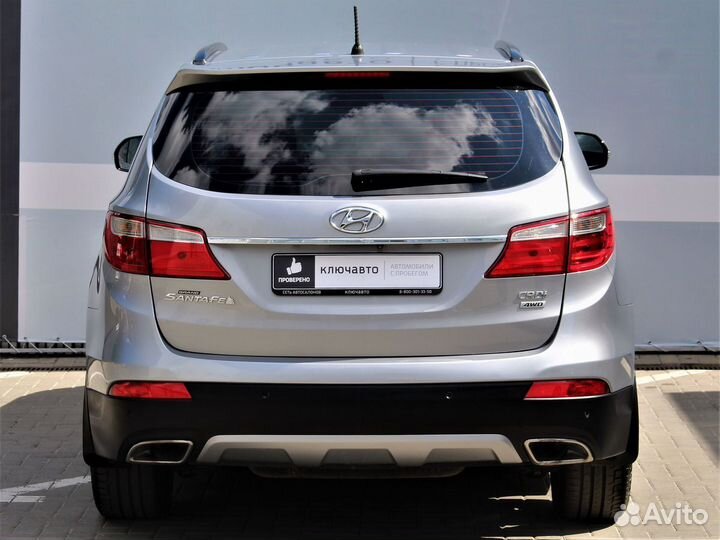 Hyundai Grand Santa Fe 2.2 AT, 2014, 135 502 км