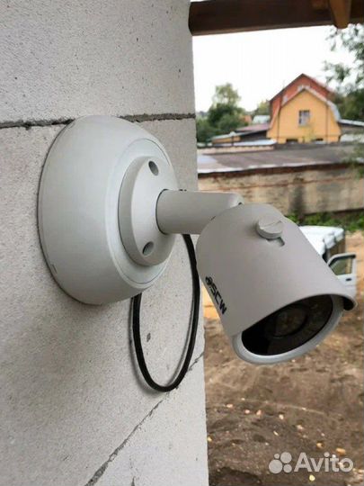 Камера видеонаблюдения уличная комплект