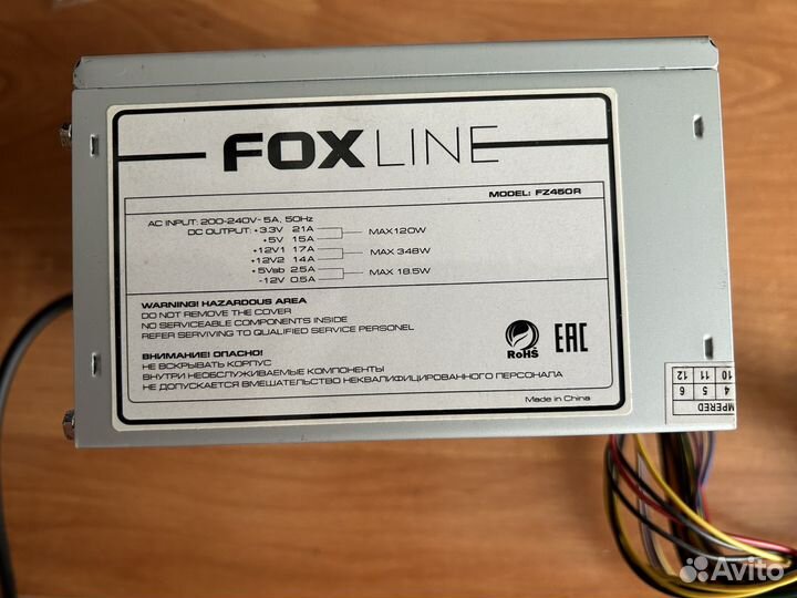 Блок питания для пк 450w