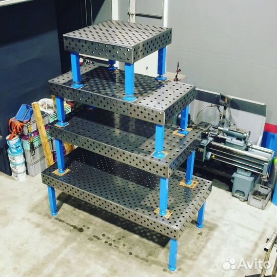 Сварочный 3D стол 1200х800х100 толщиной 6 мм