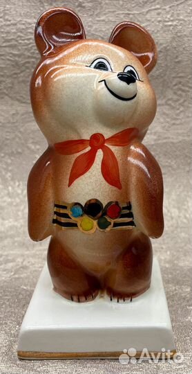 Олимпийский Мишка в галстуке. Олимпиада 1980