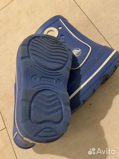 Crocs сапоги детские