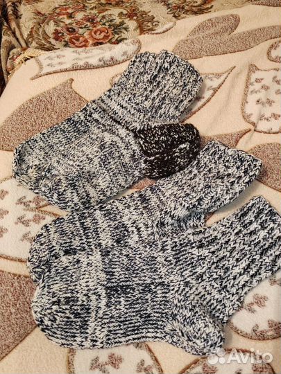 Вязаные носки