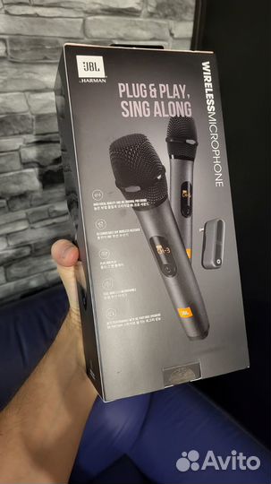 Микрофон JBL Wireles Microphone Set (в наличии)