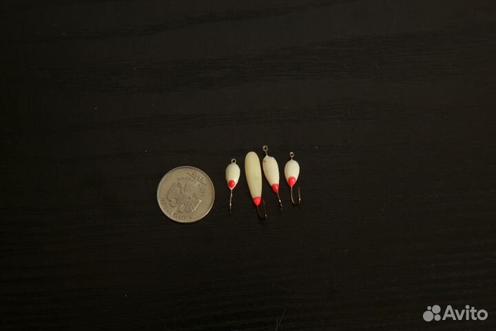 Светящиеся мормышки № крючка 6 и 4