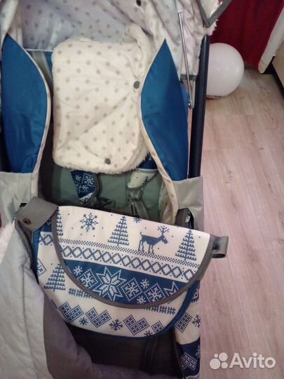 Коляска санки