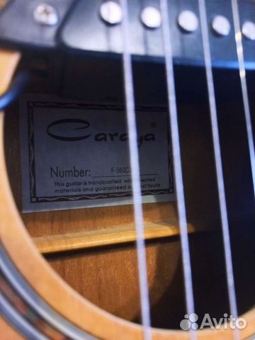 Акустическая гитара Caraya F560C объявление продам