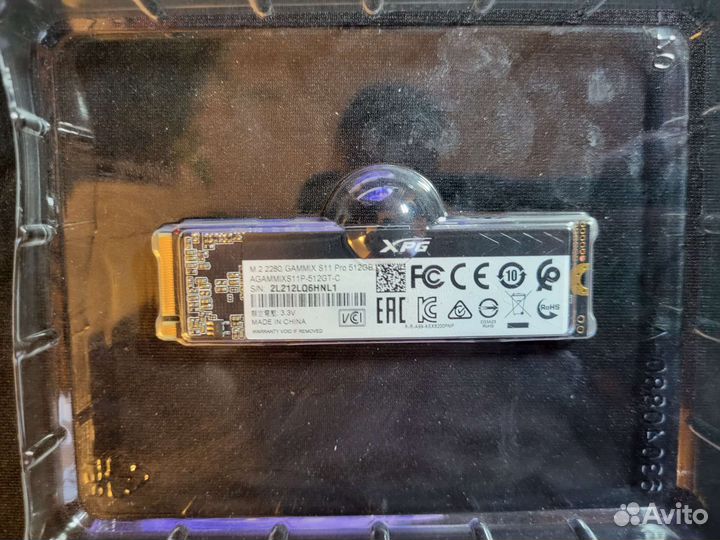 SSD M.2 Gammix s11 pro 512 gb