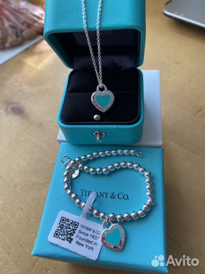 Браслет и подвеска Tiffany