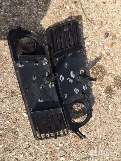 Решетки в Бампер Ауди