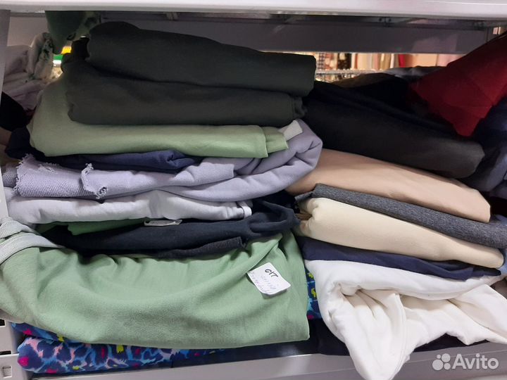 Отрезы футера 2хн петля и 3хн начес