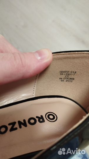 Туфли с открытым носом Ronzo р.37 38