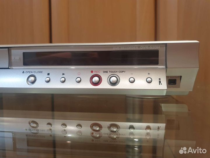 DVD плеер-рекордер Pioneer DVR-520H-S