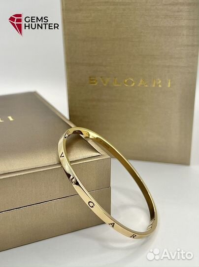 Золотой браслет bvlgari