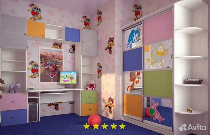 Шкаф детский индивидуальный подход