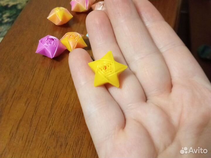 Звездочки счастья. Красивые разноцветные звездочки