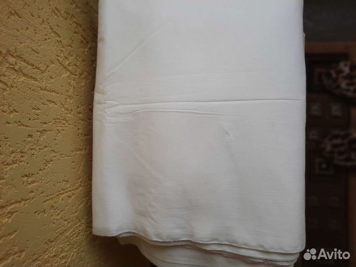 Ткань хлопок белый