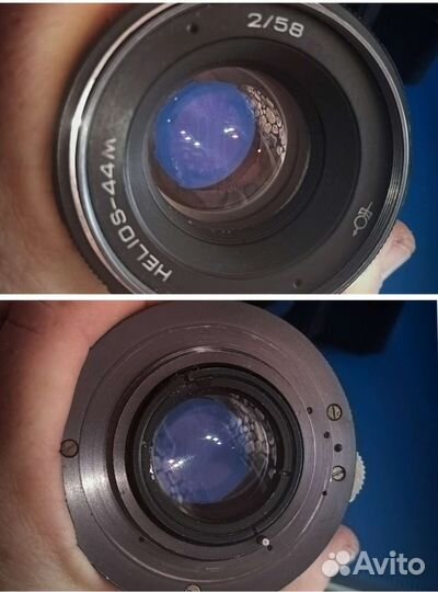 Советский плёночный фотоаппарат Зенит 122