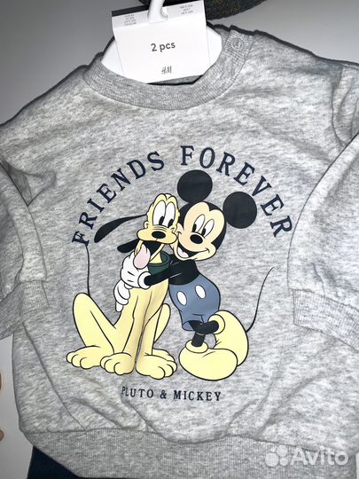 Костюм hm 68 74 80 86 92 Mickey Moyse Disney