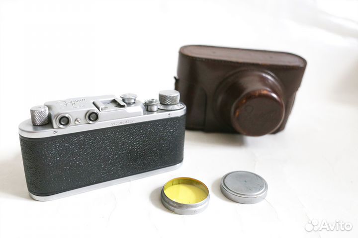 Зоркий + Индустар 22 Ранний. редкость