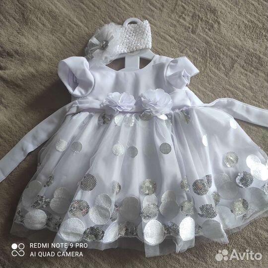 Платье для девочки 74 80