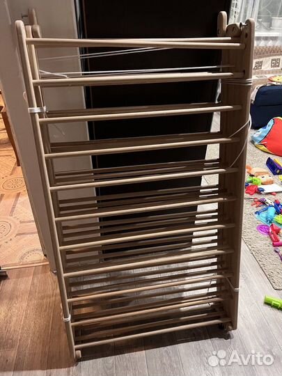 Манеж детский деревянный массив бука