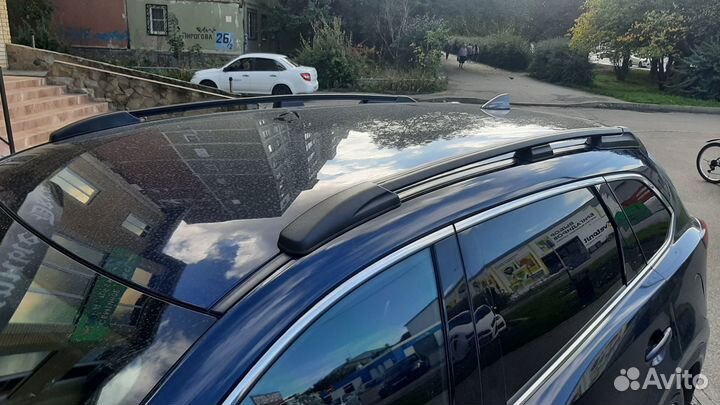 Рейлинги Мазда Mazda CX-9 (2017- ), черные