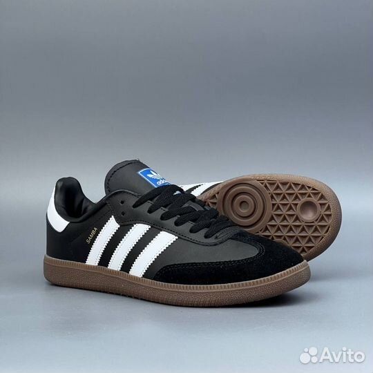 Черные Adidas Samba