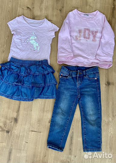 Одежда для девочки 2-3 года