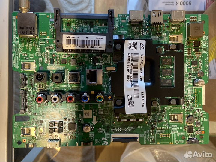 Плата main ЖК Тв samsung