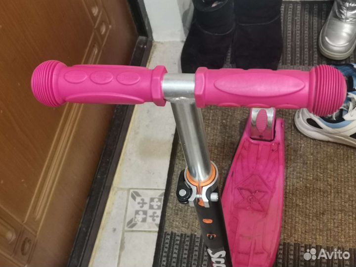 Самокат детский трехколесный бу