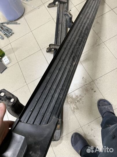 Пороги land cruiser 200