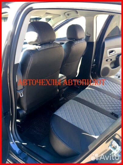 Чехлы Автопилот Volkswagen Golf+ Plus из экокожи