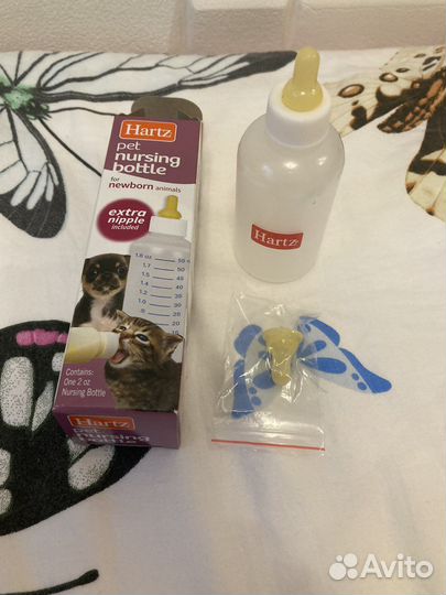 Бутылочка с соской для новорожд. котят и щенков